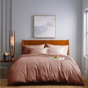 Quince Duvet Set in Clay